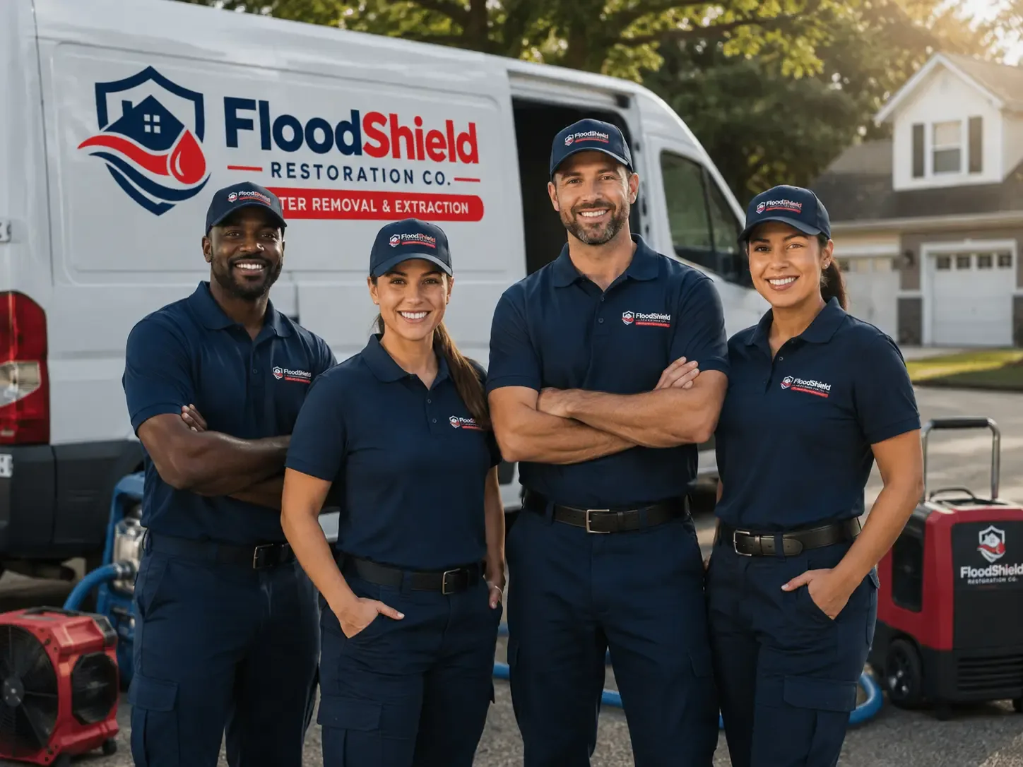 Flood Damage Restoration company in Marty, SD